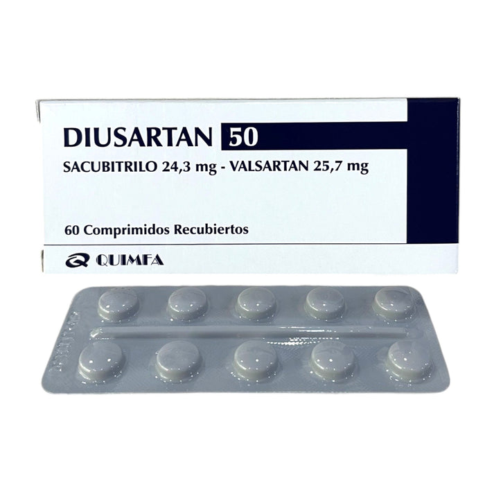 Diusartan 50 Sacubitrilo / Valsartan X Comprimido