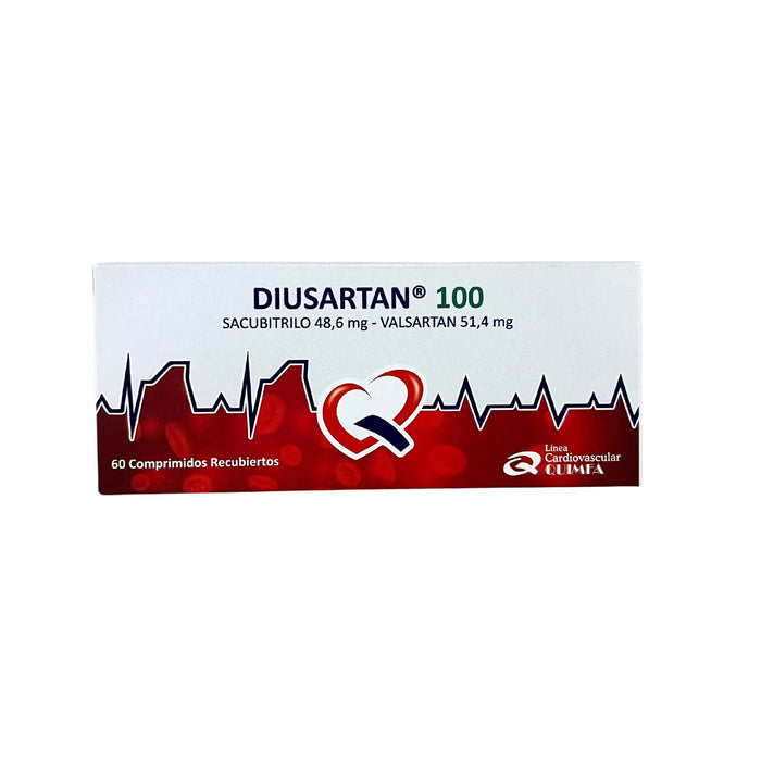 Diusartan 100 Sacubitrilo / Valsartan X Comprimido