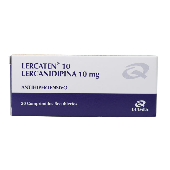 Lercaten Lercanidipina 10Mg X Tableta