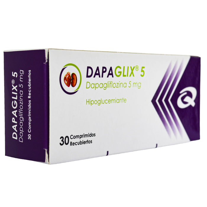 Dapaglix 5Mg Dapagliflozina X Comprimido