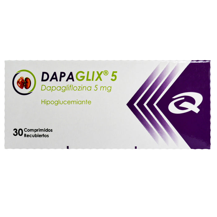 Dapaglix 5Mg Dapagliflozina X Comprimido