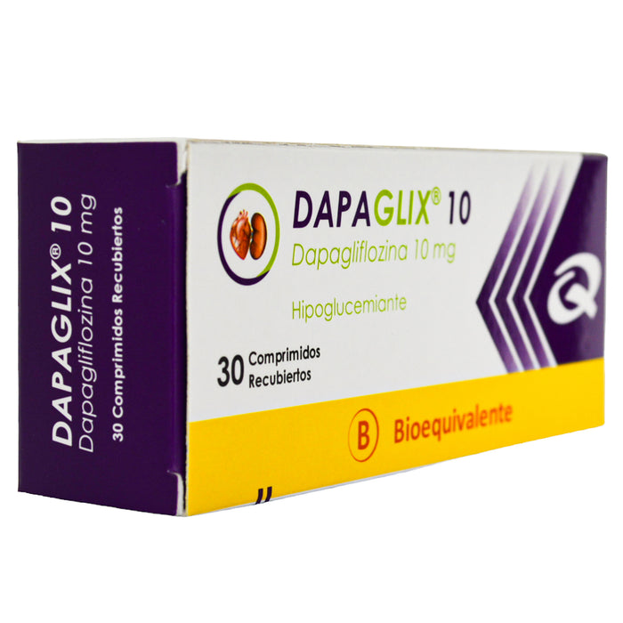 Dapaglix 10Mg Dapagliflozina X Comprimido