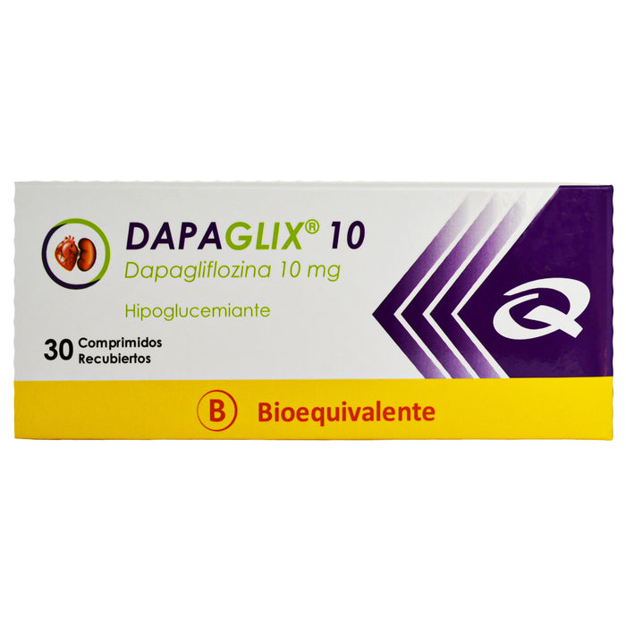 Dapaglix 10Mg Dapagliflozina X Comprimido