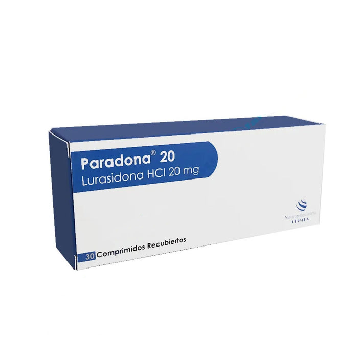 Paradona Lurasidona 20Mg X Comprimido