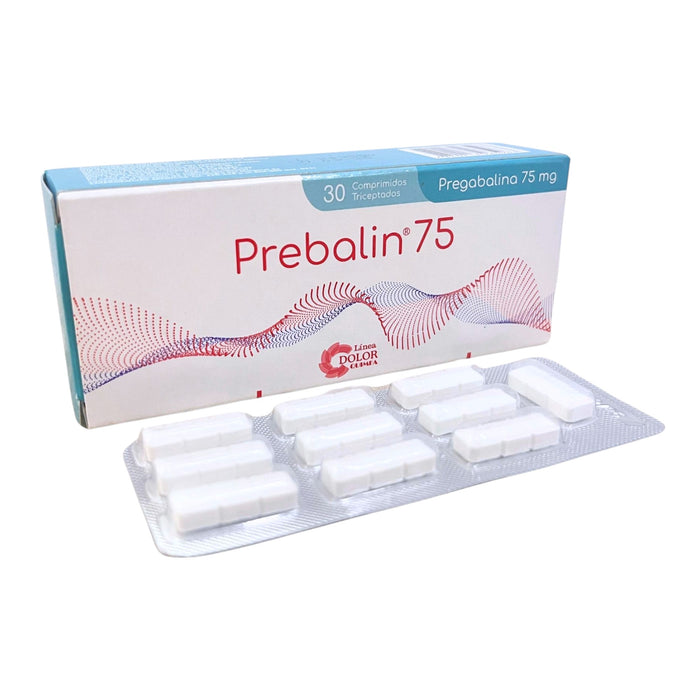 Prebalin Triceptados Pregabalina 75Mg X Comprimido