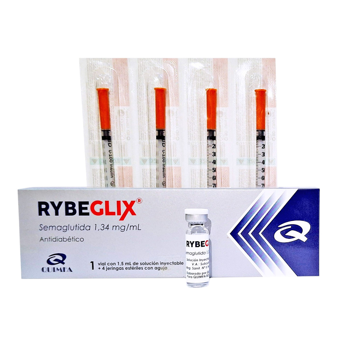 Rybeglix Semaglutida 1.34Mg/Ml Subcutánea X Ampolla /1.5Ml— Farmacorp