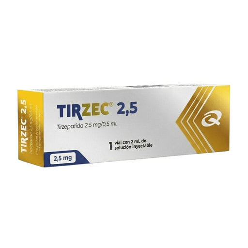 Tirzec Tirzepatida 2.5Mg/0.5Ml X Ampolla 2Ml + 4 Jeringas