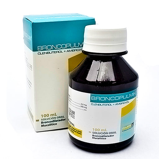 Broncopulmin Jbe X 100Ml Clenbuterol Ambroxol