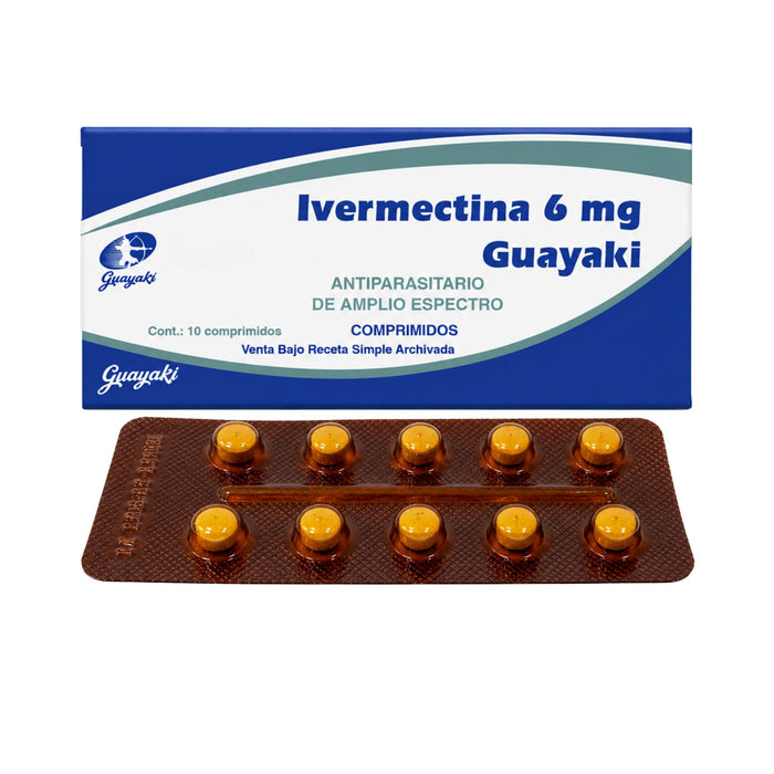 Ivermectina 6Mg X Comprimido