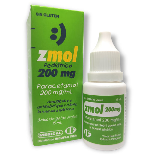 Zmol 200Mg Ml Paracetamol Gotas X 15Ml