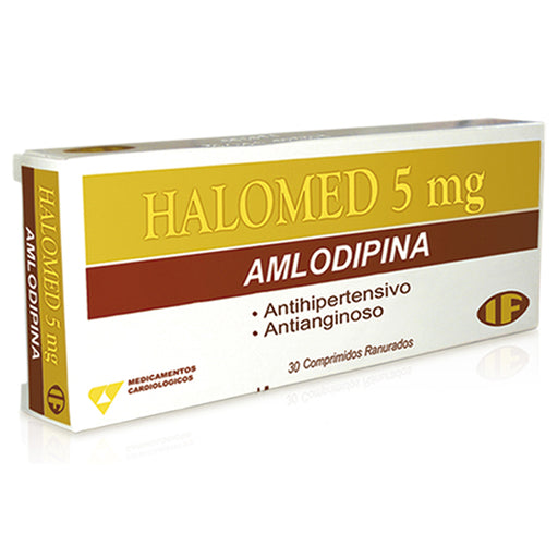 Halomed Amlodipina 5Mg X Tableta
