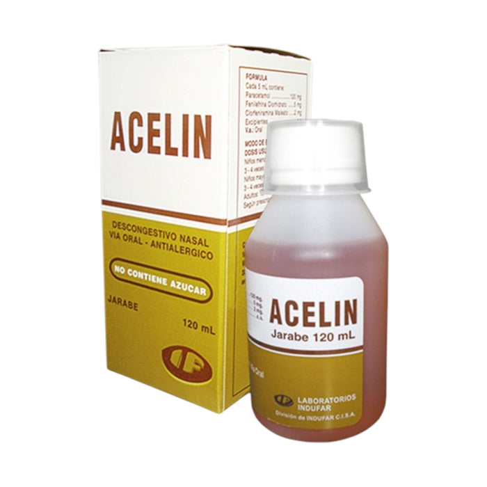 Acelin Antigripal Jarabe X 120Ml Antigripal