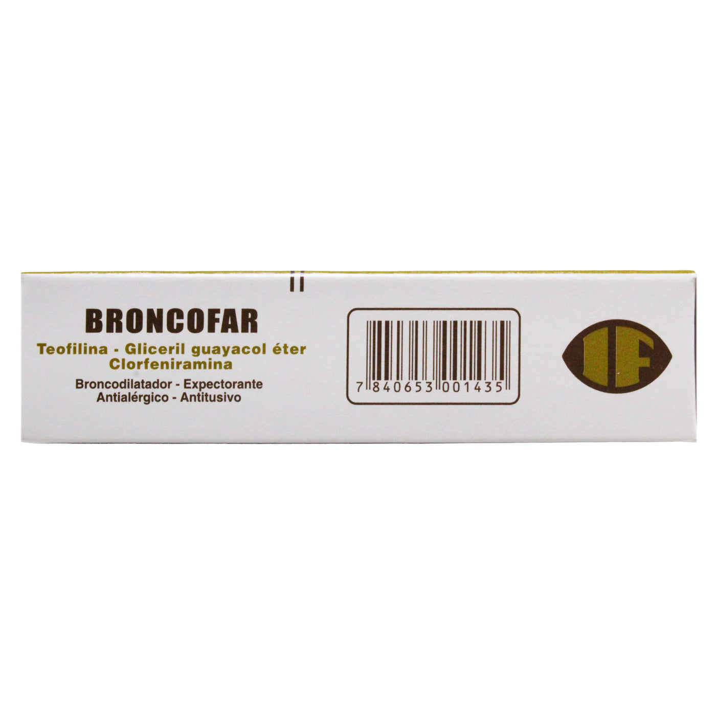 Broncofar X Tableta— Farmacorp