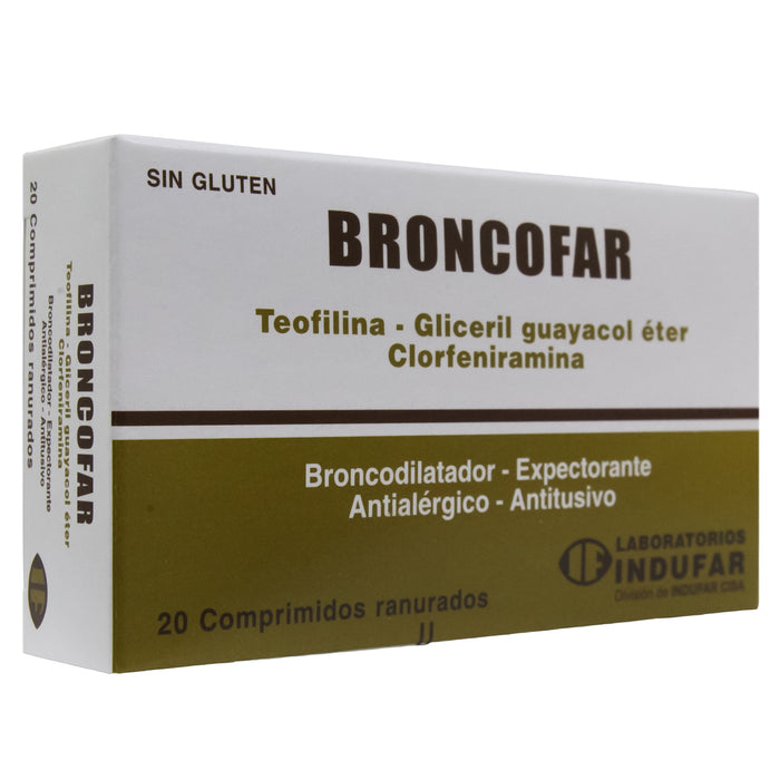 Broncofar Broncofar X Tableta— Farmacorp
