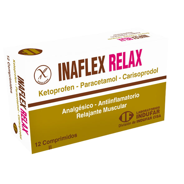Inaflex Relax X Tableta— Farmacorp