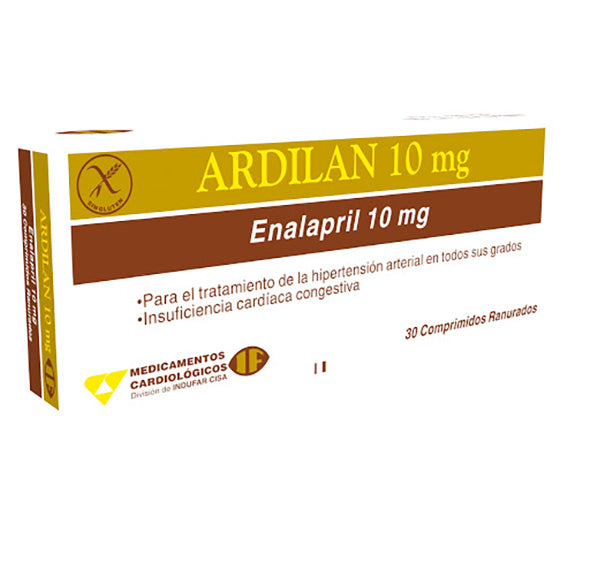 Ardilan Enalapril 10Mg X Tableta
