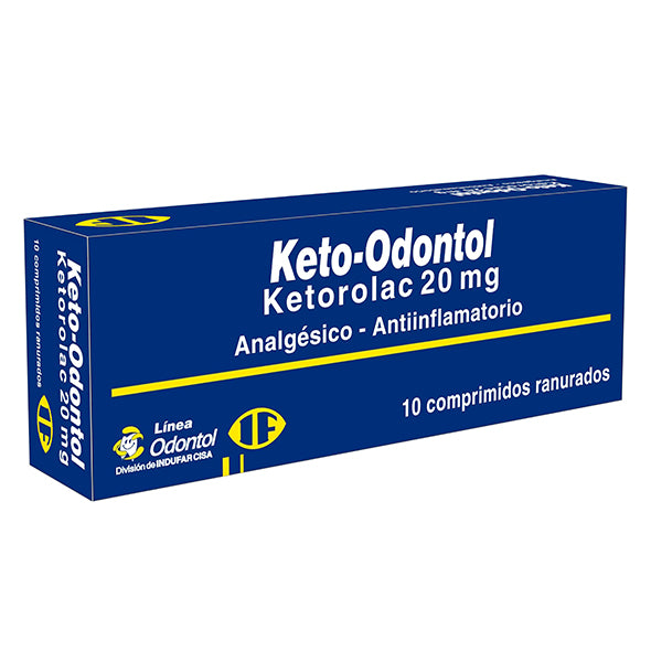 Keto-Odontol Ketorolaco 20Mg X Tableta