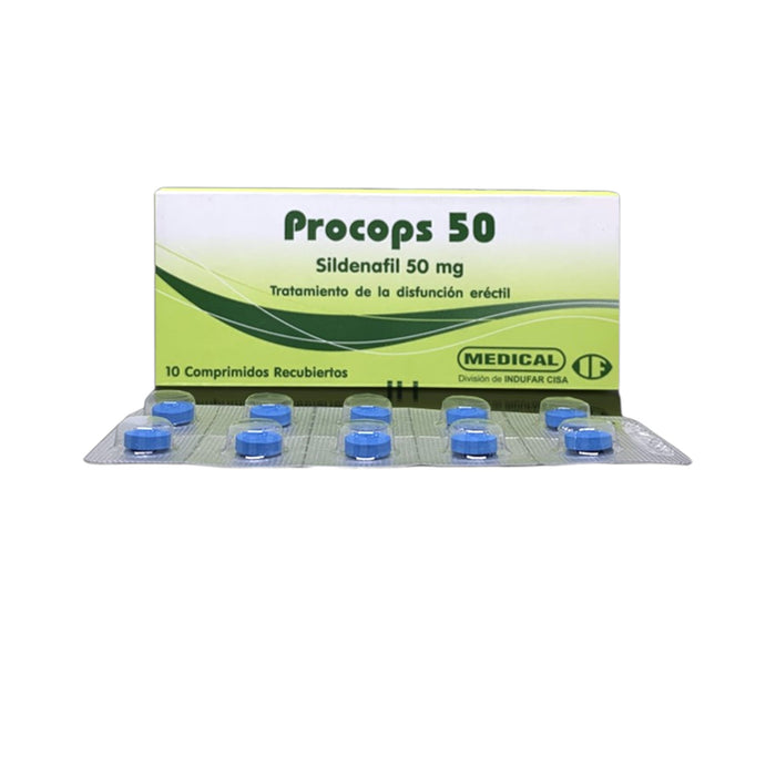 Procops Sildenafil 50Mg X Comprimido