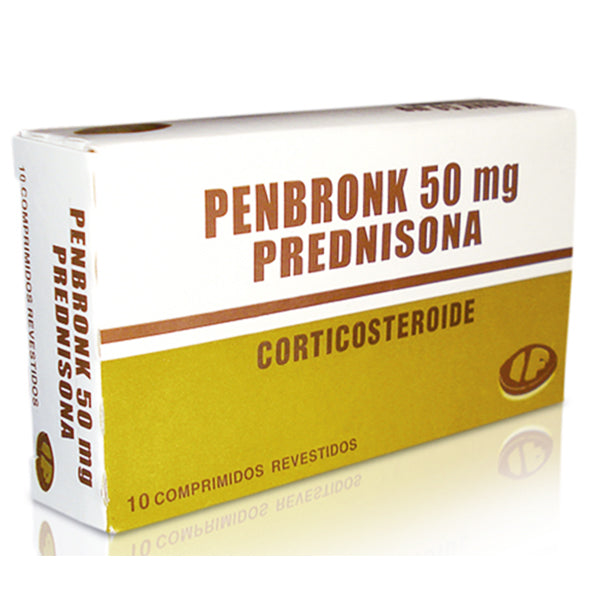 Penbronk Prednisona 50Mg X Tableta