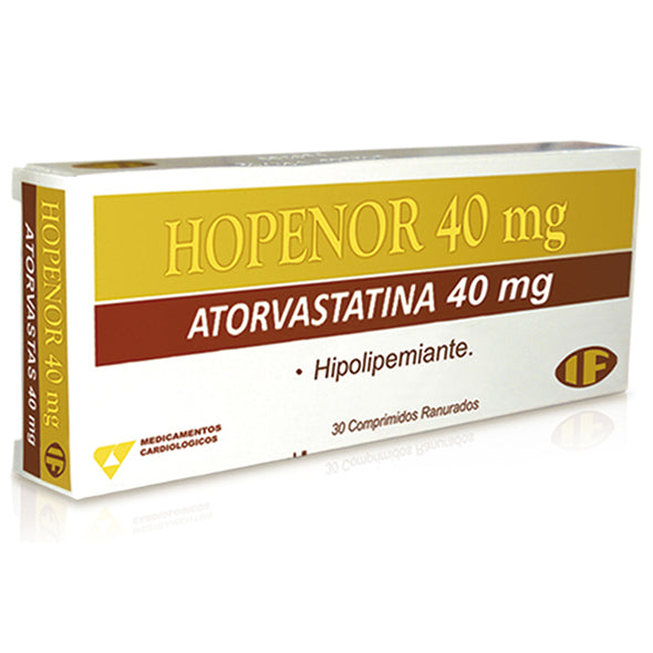 Hopenor Atorvastatina 40Mg X Tableta