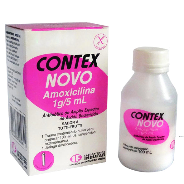 Contex Novo 1G 5Ml Susp X 100Ml Amoxicilina