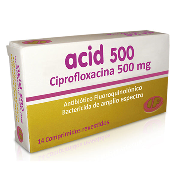 Acid Ciprofloxacina 500Mg X Tableta
