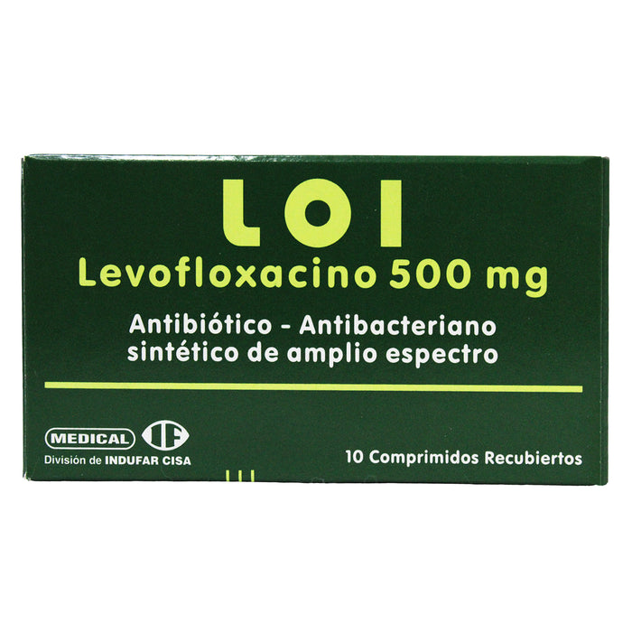 Loi Levofloxacina 500Mg X Tableta