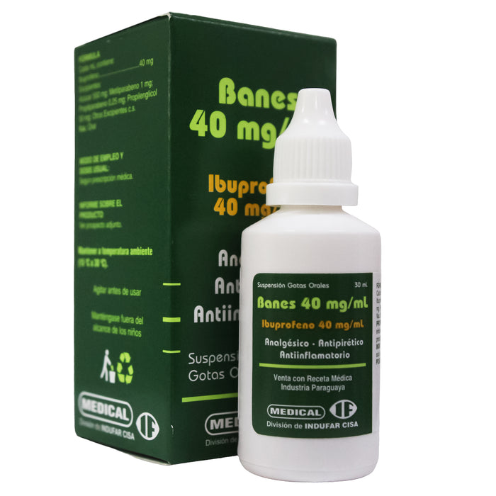 Banes 40Mg Ml Susp X 30Ml Ibuprofeno