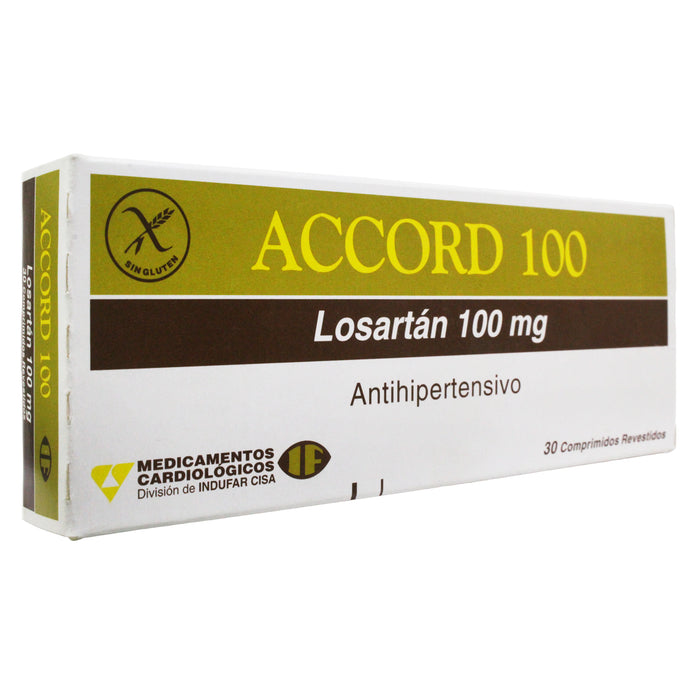 Accord Losartan 100Mg X Tableta