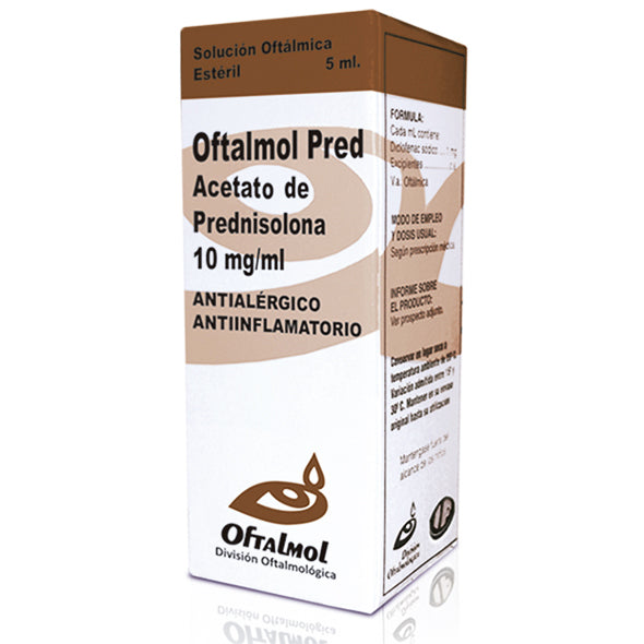 Oftalmol Pred 1% Colirio X 5Ml Prednisolona