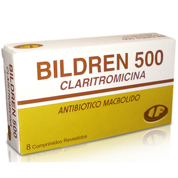 Bildren Claritromicina 500Mg X Tableta