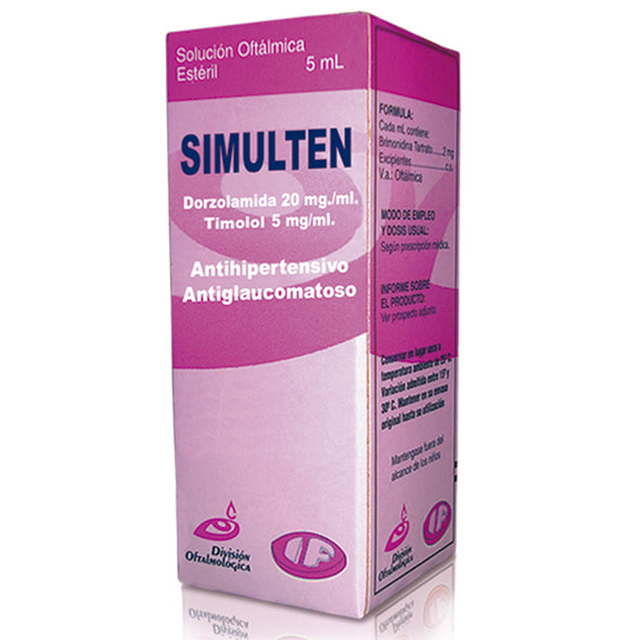 Simulten Colirio X 5Ml Dorzolamida Timolol