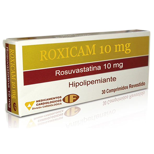 Roxicam Rosuvastatina 10Mg X Tableta