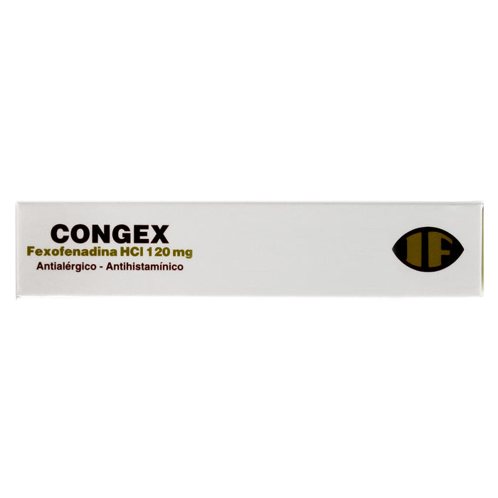 Congex Fexofenadina 120Mg X Tableta