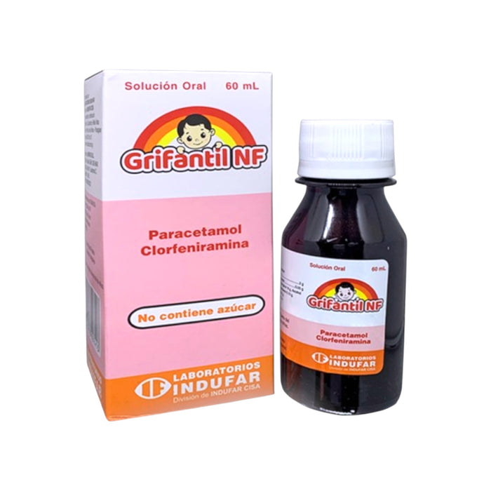 Grifantil Nf Paracetamol / Clorfeniramina Solución X 60Ml