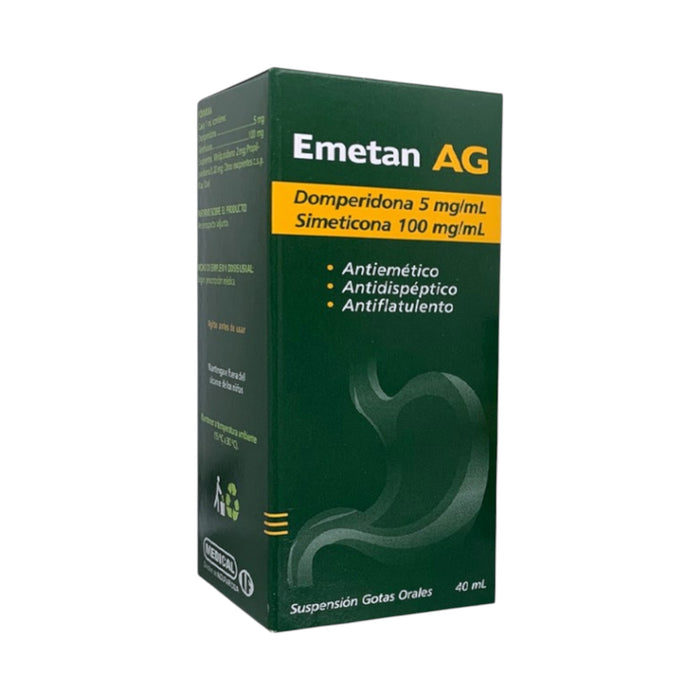 Emetan Ag Domperidona / Simeticona Gotas X 40Ml