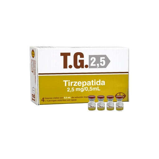 T.G. 2.5Mg/0.5Ml Tirzepatida Subcutánea Frio+Jeringa X Ampolla