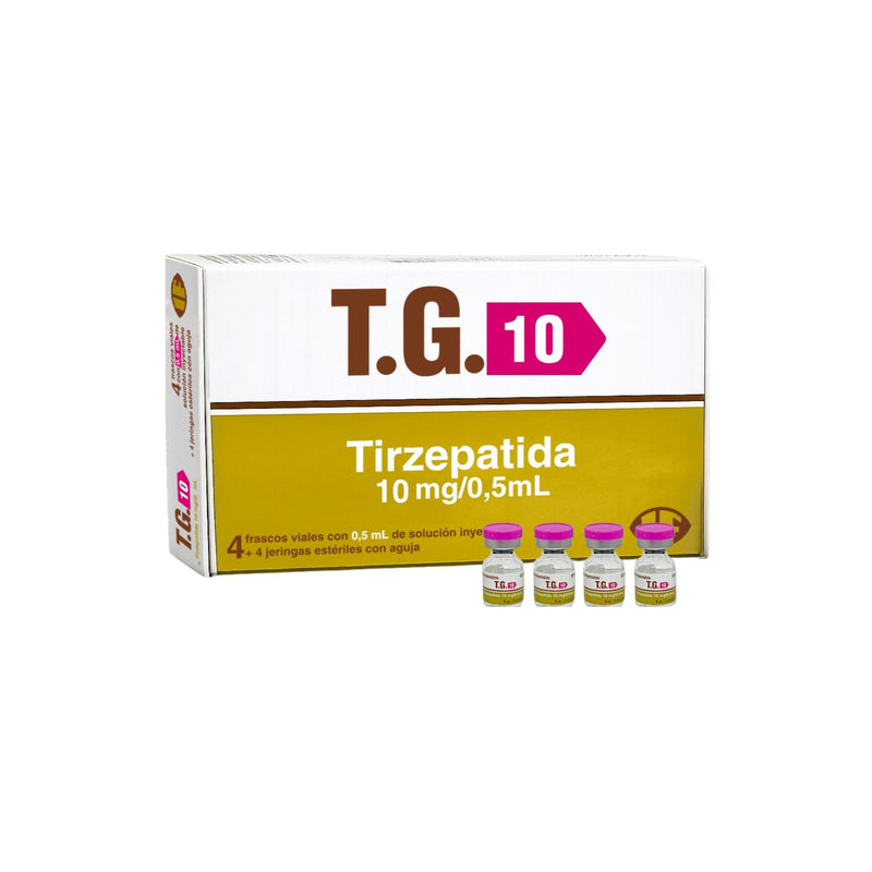 tirzepatide 10mg/0.5ml Rx Item-Mounjaro 10MG 4X0.5ML PFP by Lilly Eli & Co USA Tirzepatide / Niacinamide Injection |