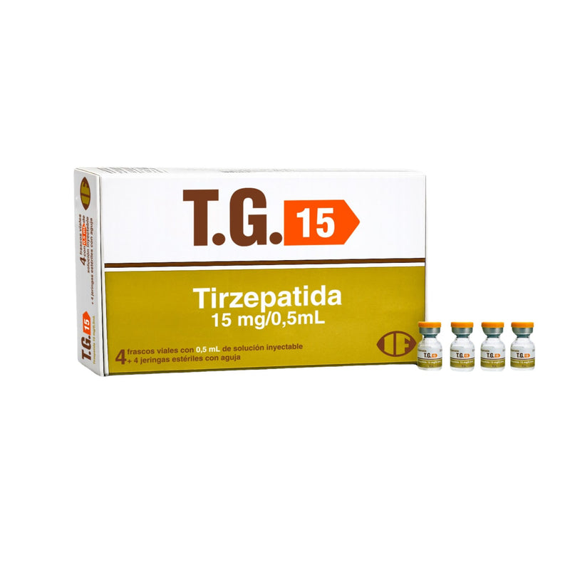 tirzepatide ampolla Tirzepatida 15Mg/0.5Ml Subcutánea Frio+Jeringa X Ampolla— Farmacorp