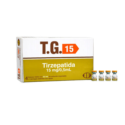 T.G. 15Mg/0.5Ml Tirzepatida Subcutánea Frio+Jeringa X Ampolla