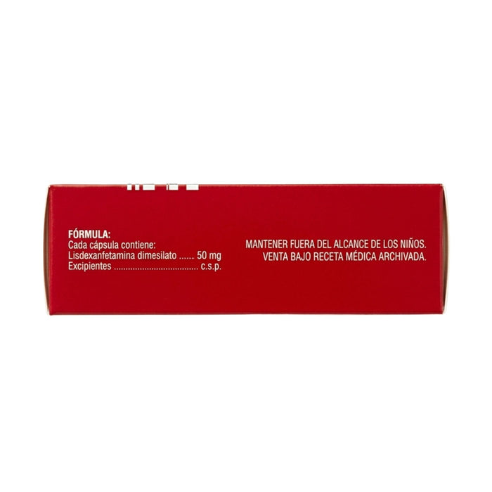 Ludoxa Lisdexanfetamina 50Mg X Cápsula