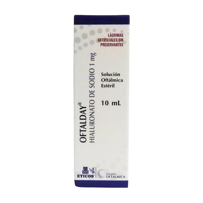 Oftalday 0.1% Colirio X 5Ml Hialuronato Sodio