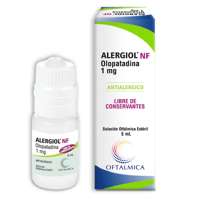 Alergiol Nf 0.1% Olopatadina Colirio X 5Ml