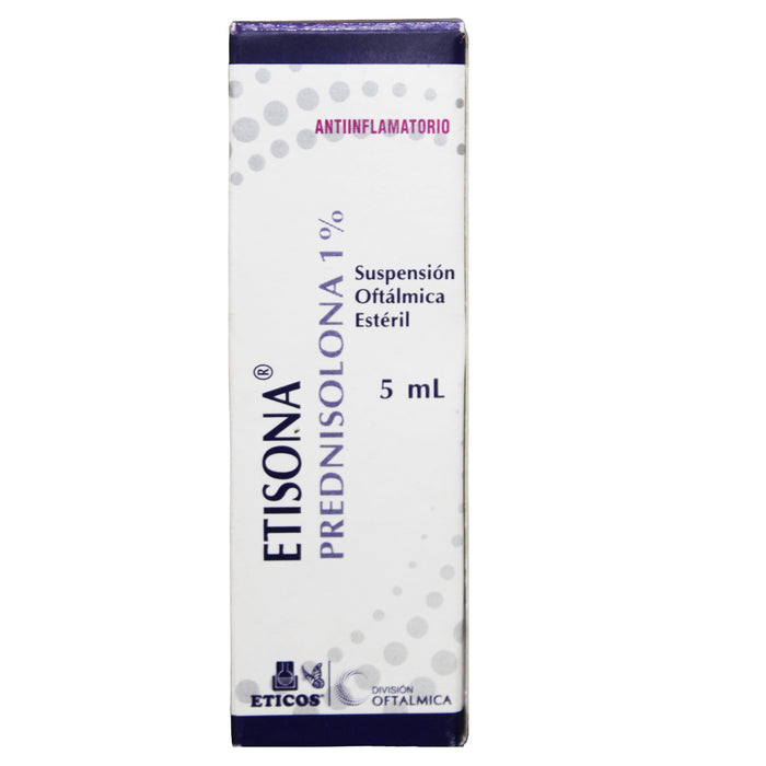 Etisona 1% Prednisolona Colirio X 5Ml