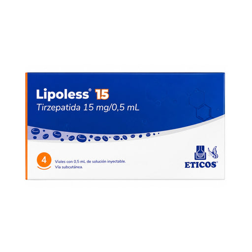 Lipoless Tirzepatida 15Mg/0.5Ml Sc Frio X Ampolla