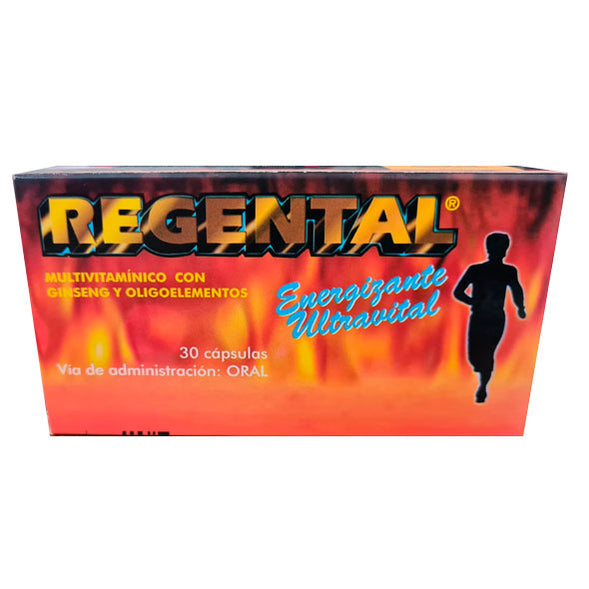 Regental E Vitaminas Minerales Y Oligoelementos X Capsula— Farmacorp