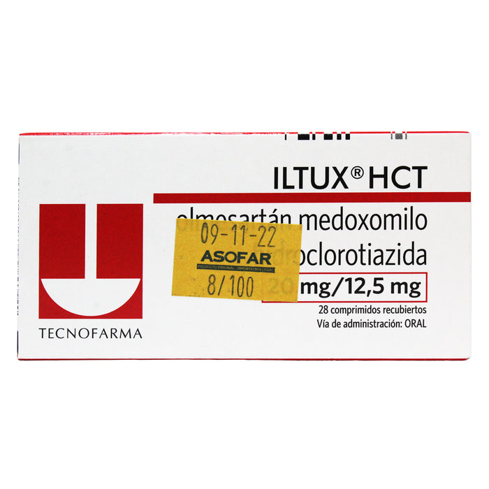 Iltux 20Mg Olmesartan Medoxomil X Tableta