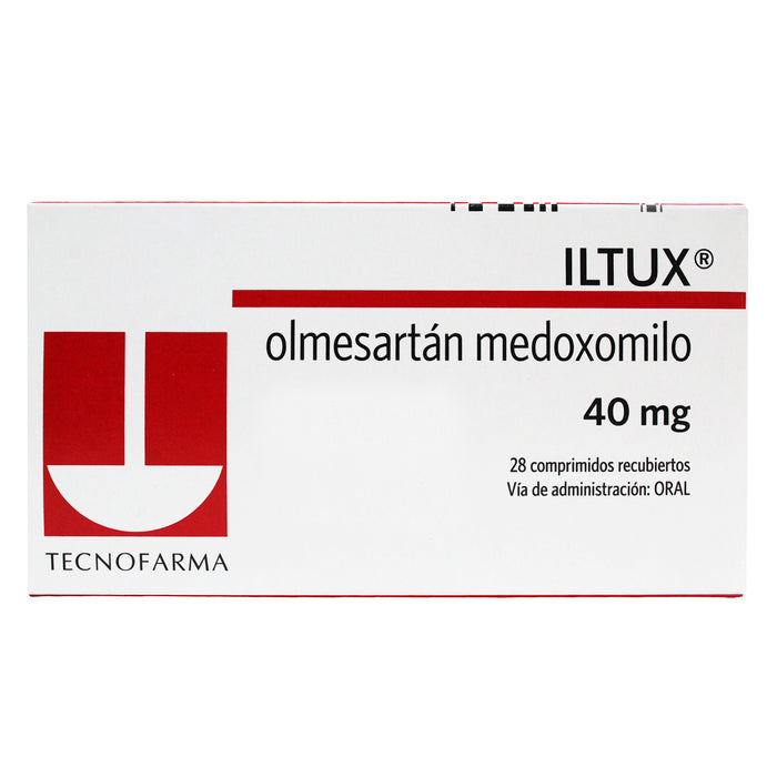 Iltux Hct 40Mg Olmesartán Y 12.5Mg Hidroclorotiazida X Tableta