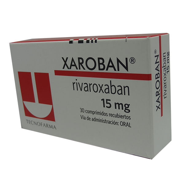 Xaroban 15Mg Rivaroxaban X Tableta