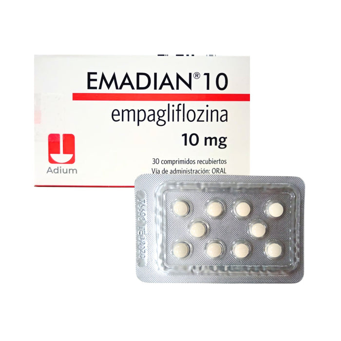 Emadian Empagliflozina 10Mg X Comprimido
